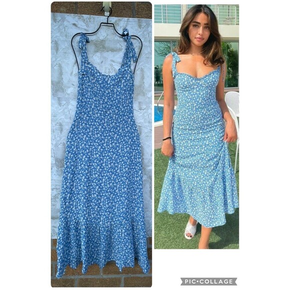 Reformation Nikita Dress in Marie color size 6 - Picture 1 of 12